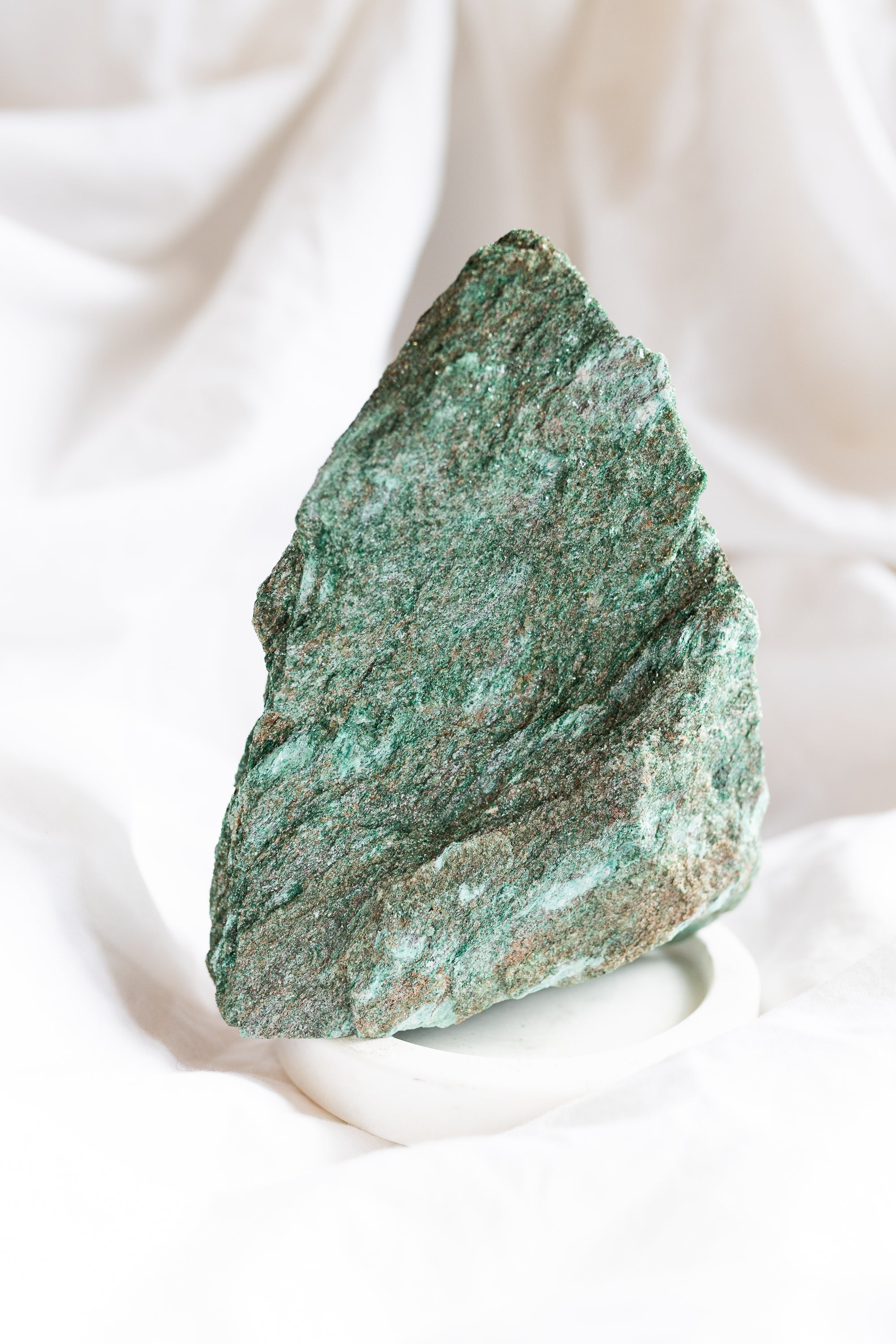 Fuchsite Crystal Standing Piece #2 | Healing • Emotional Balance • Heart Opening