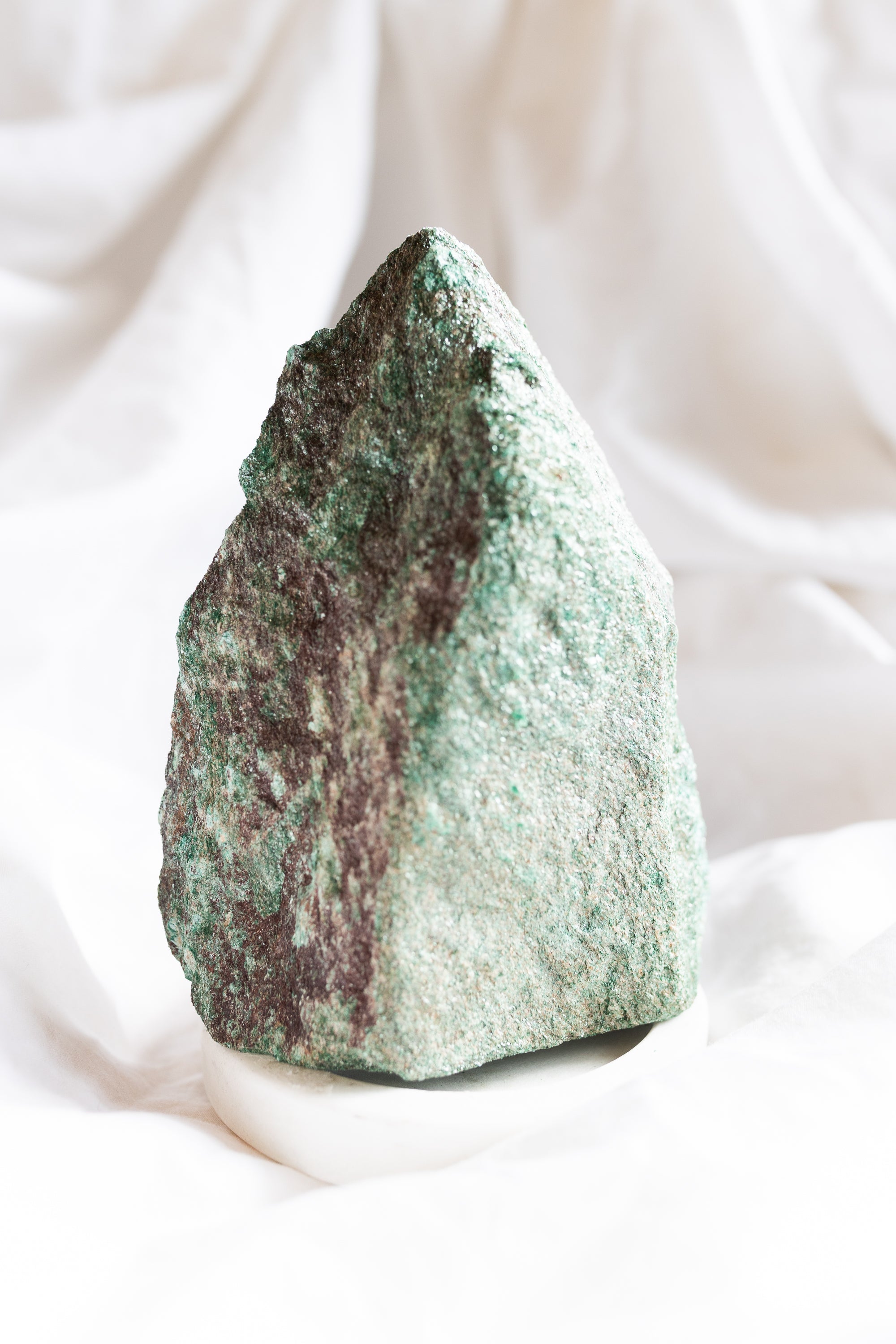 Fuchsite Crystal Standing Piece #2 | Healing • Emotional Balance • Heart Opening