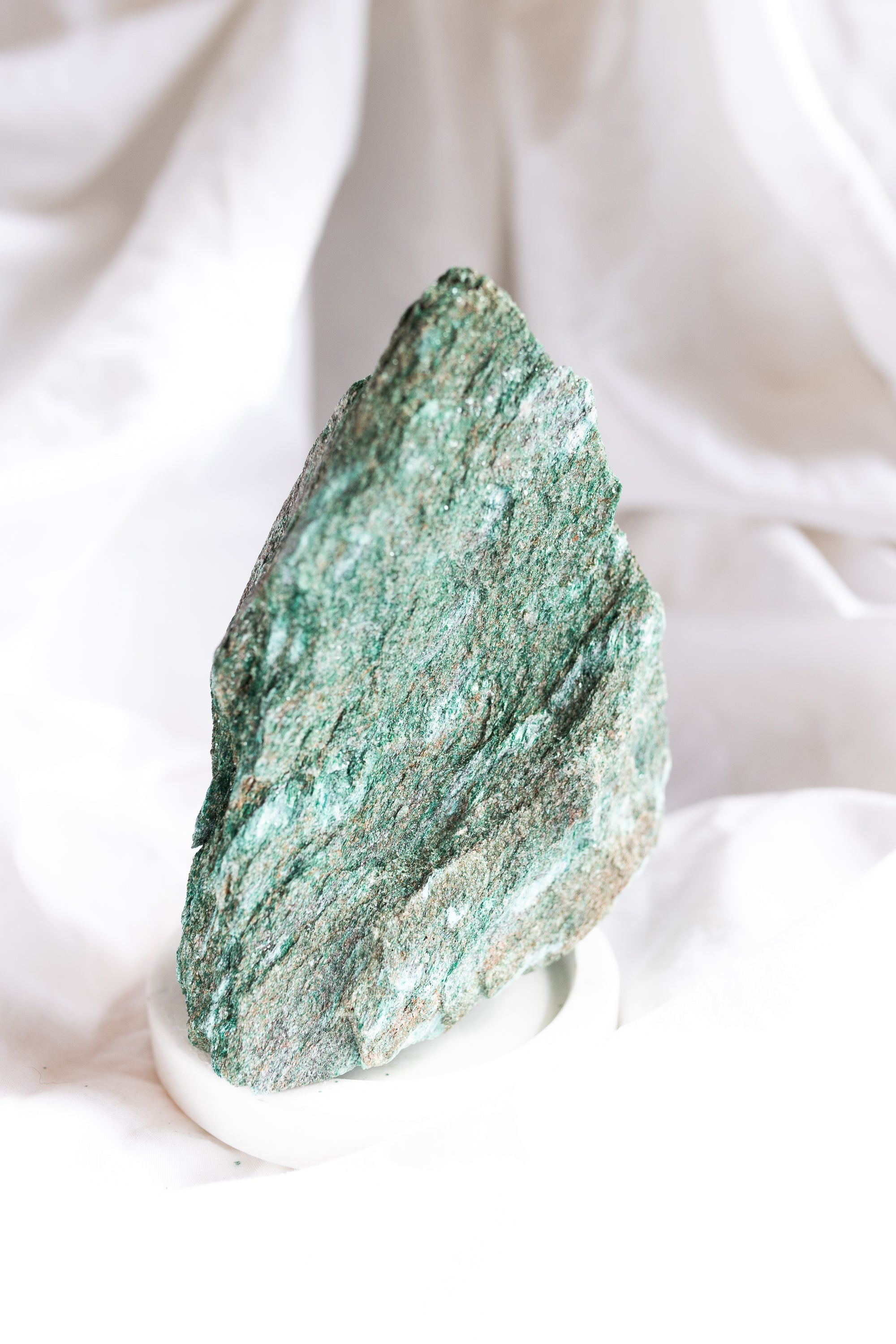 Fuchsite Crystal Standing Piece #2 | Healing • Emotional Balance • Heart Opening