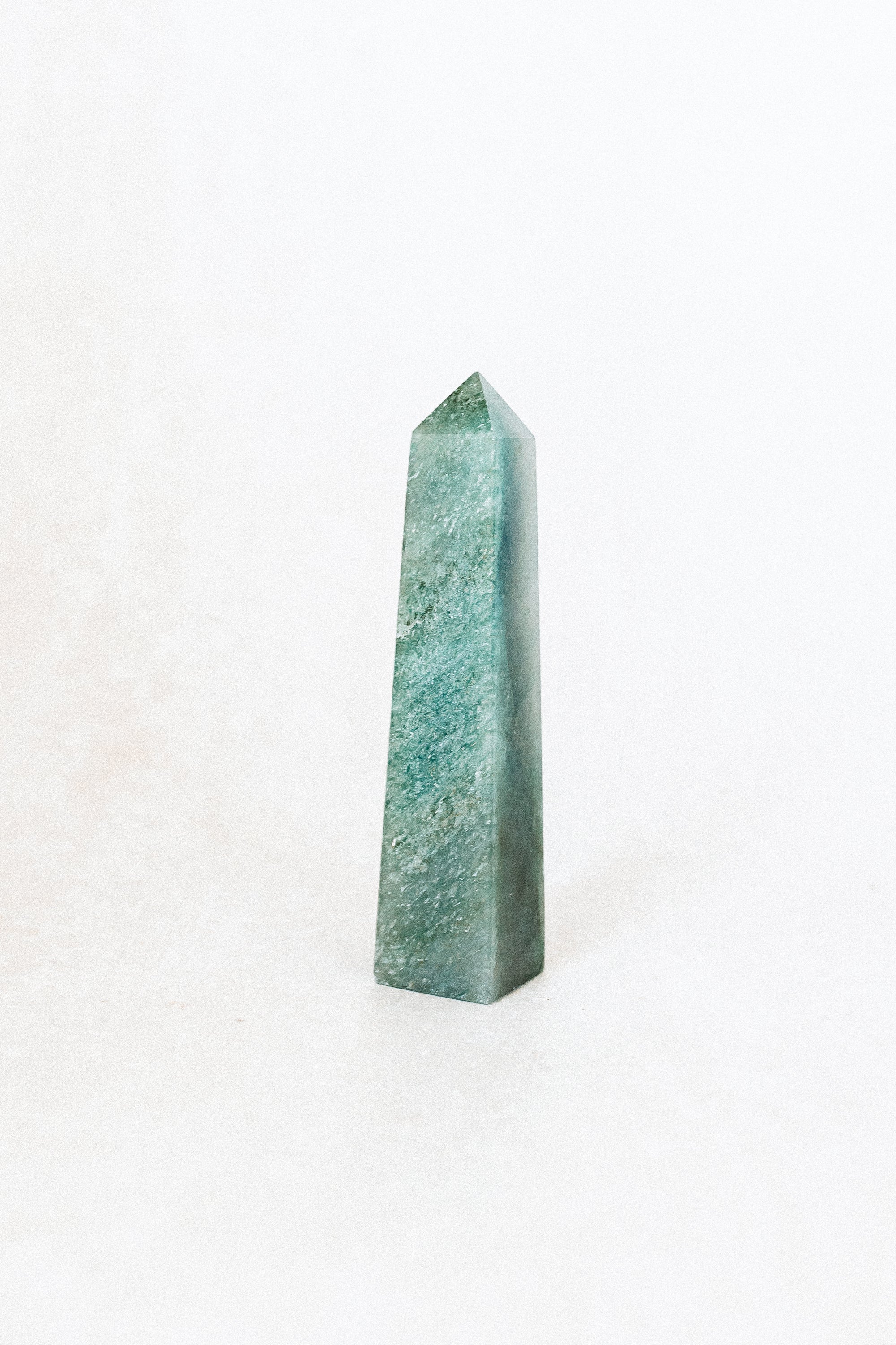 Green Aventurine Crystal Point #2 | The Stone of Growth & Prosperity