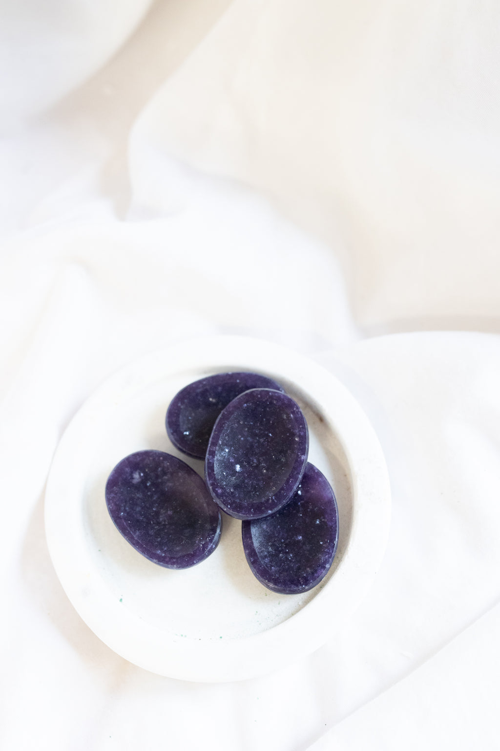 Lepidolite Crystal Worry Stone | Peace • Balance • Emotional Healing