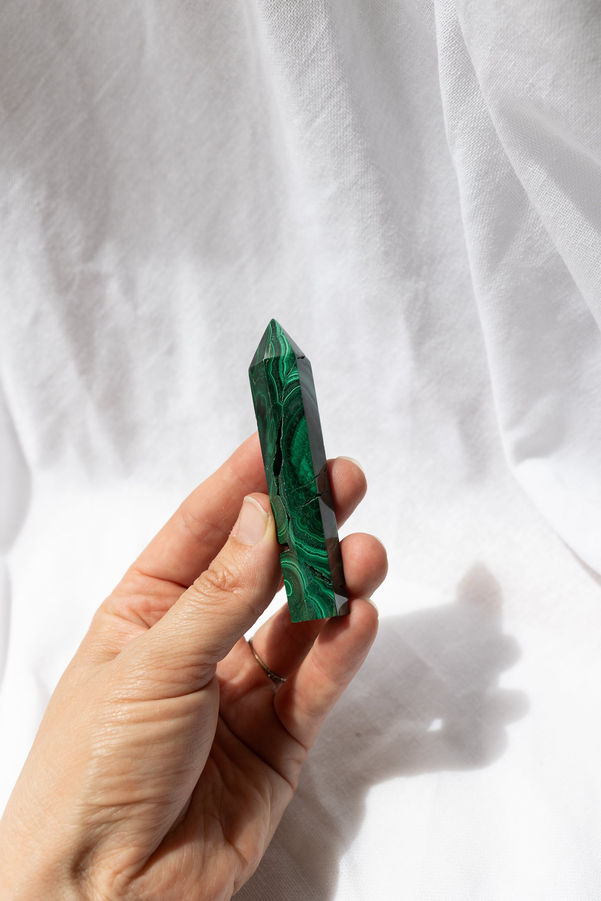 Malachite Point #2 | Transformation • Protection • Emotional Release