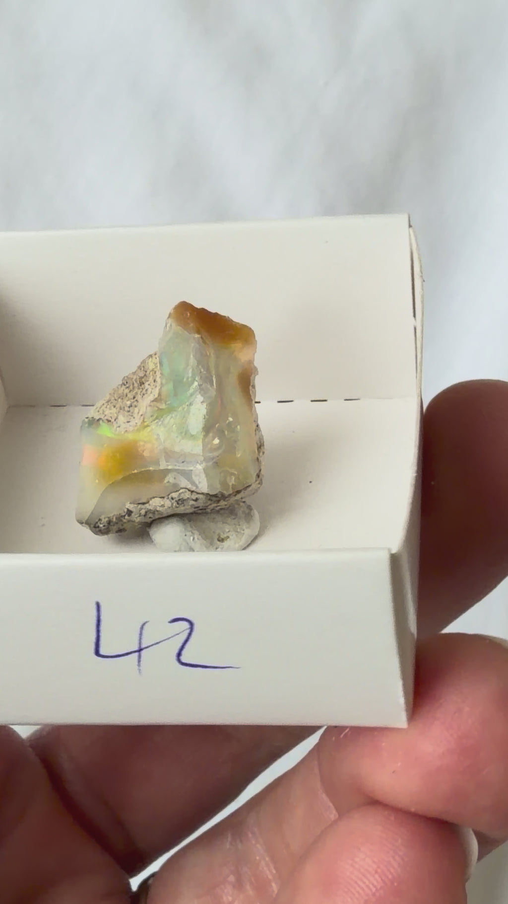Ethiopian Opal Crystal Piece #42