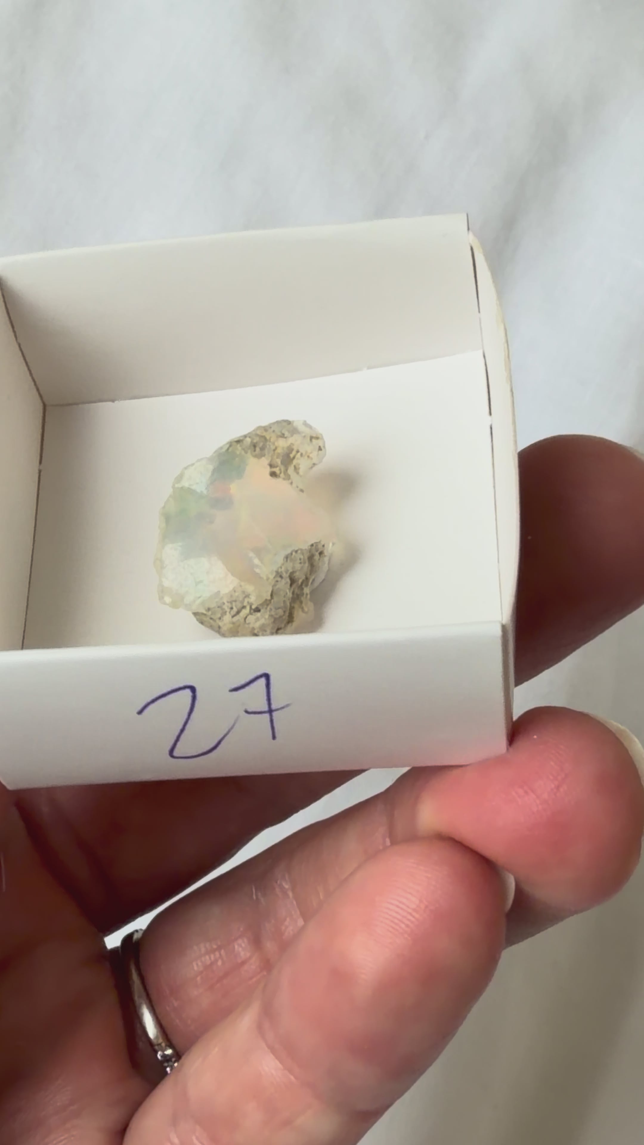 Ethiopian Opal Crystal Piece #27