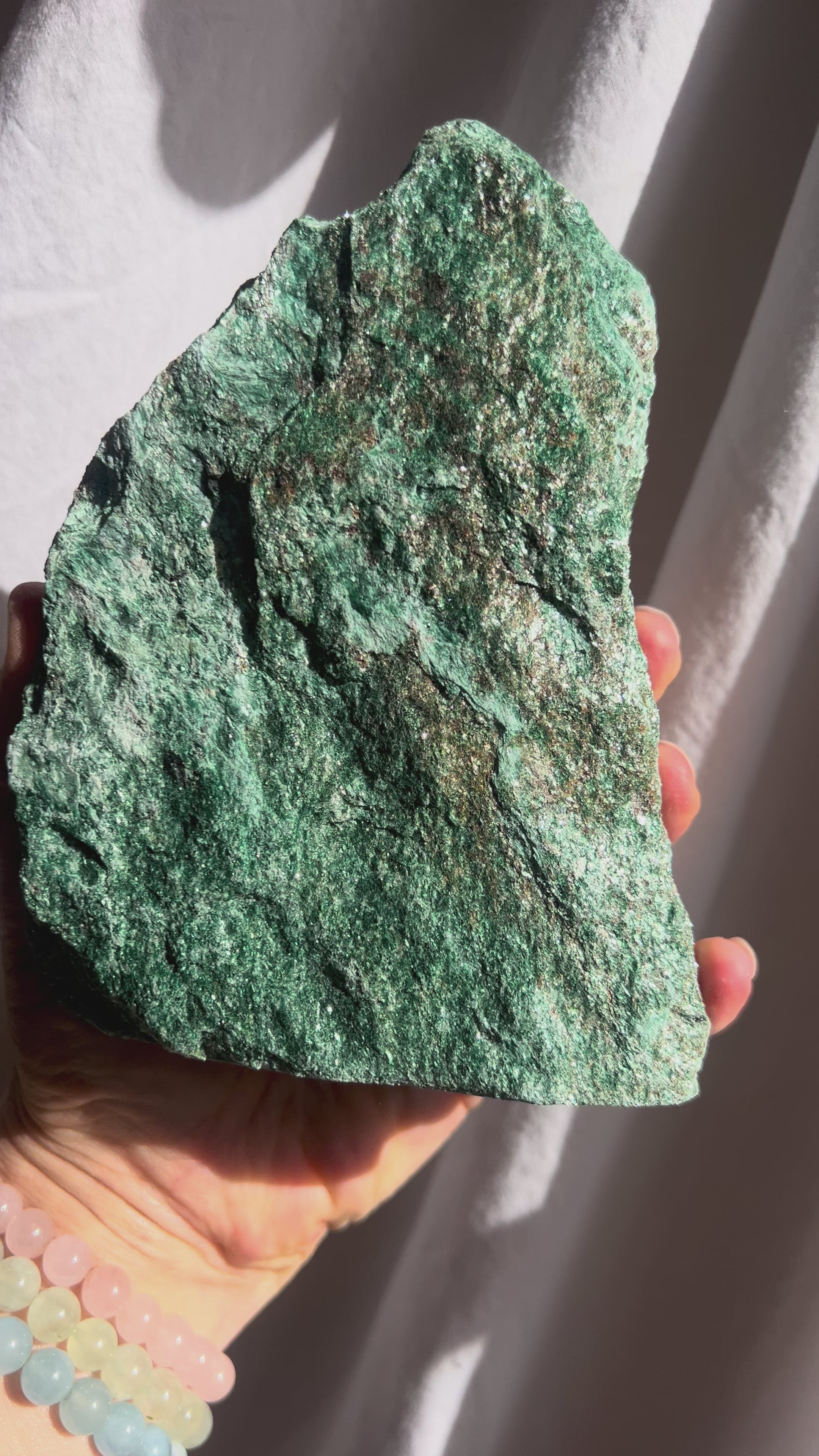 Fuchsite Crystal Standing Piece #1 | Healing • Emotional Balance • Heart Opening