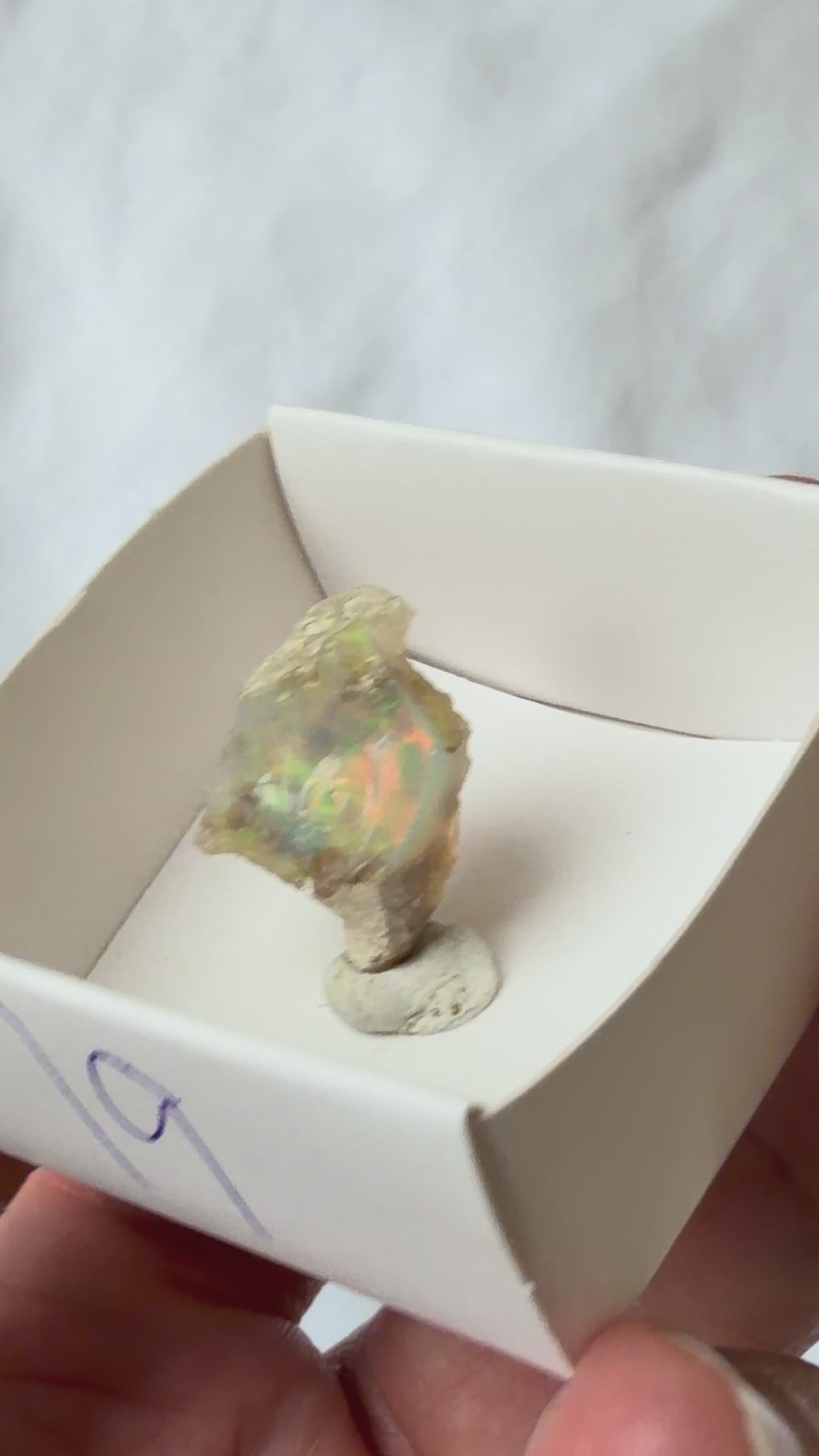 Ethiopian Opal Crystal Piece #19