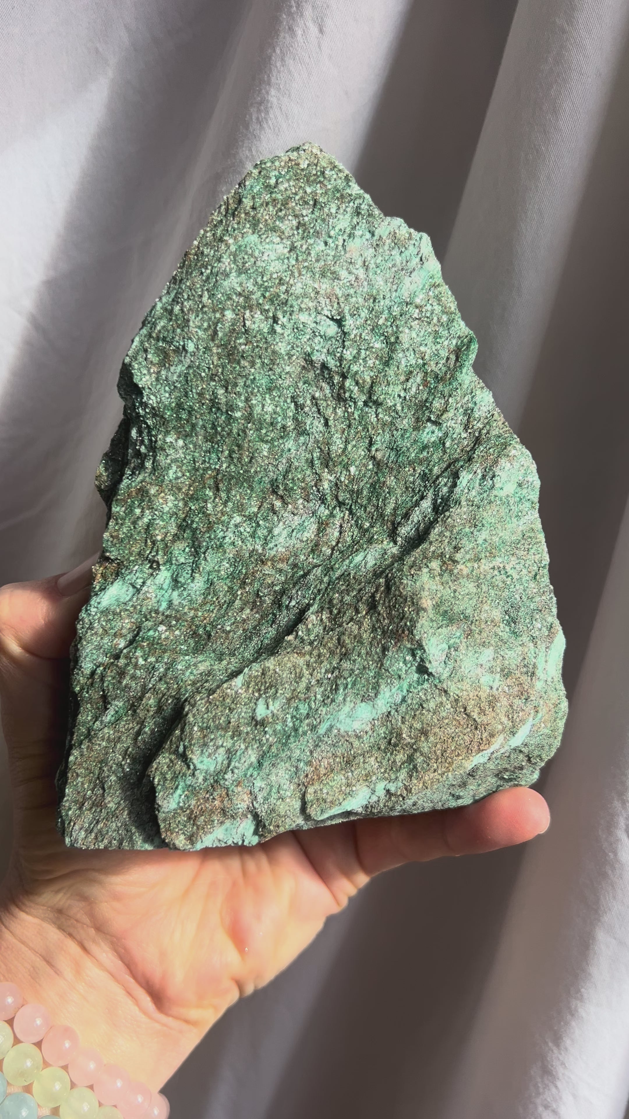 Fuchsite Crystal Standing Piece #2 | Healing • Emotional Balance • Heart Opening