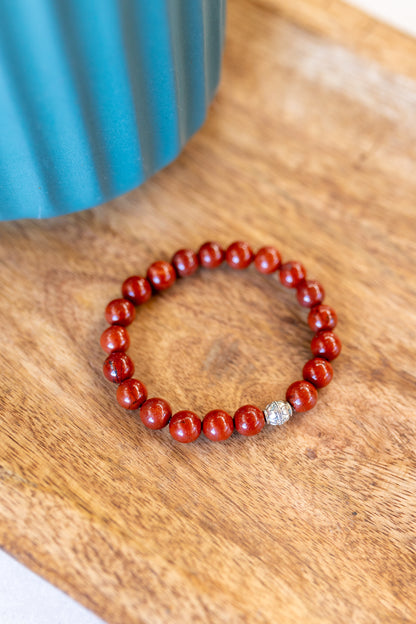 Red Jasper Crystal Bracelet