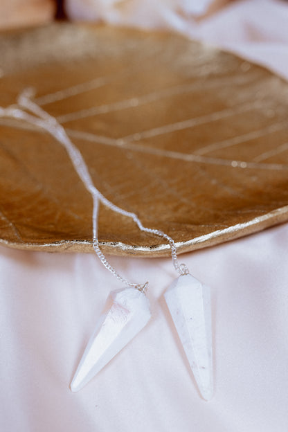 Scolecite Crystal Pendulum