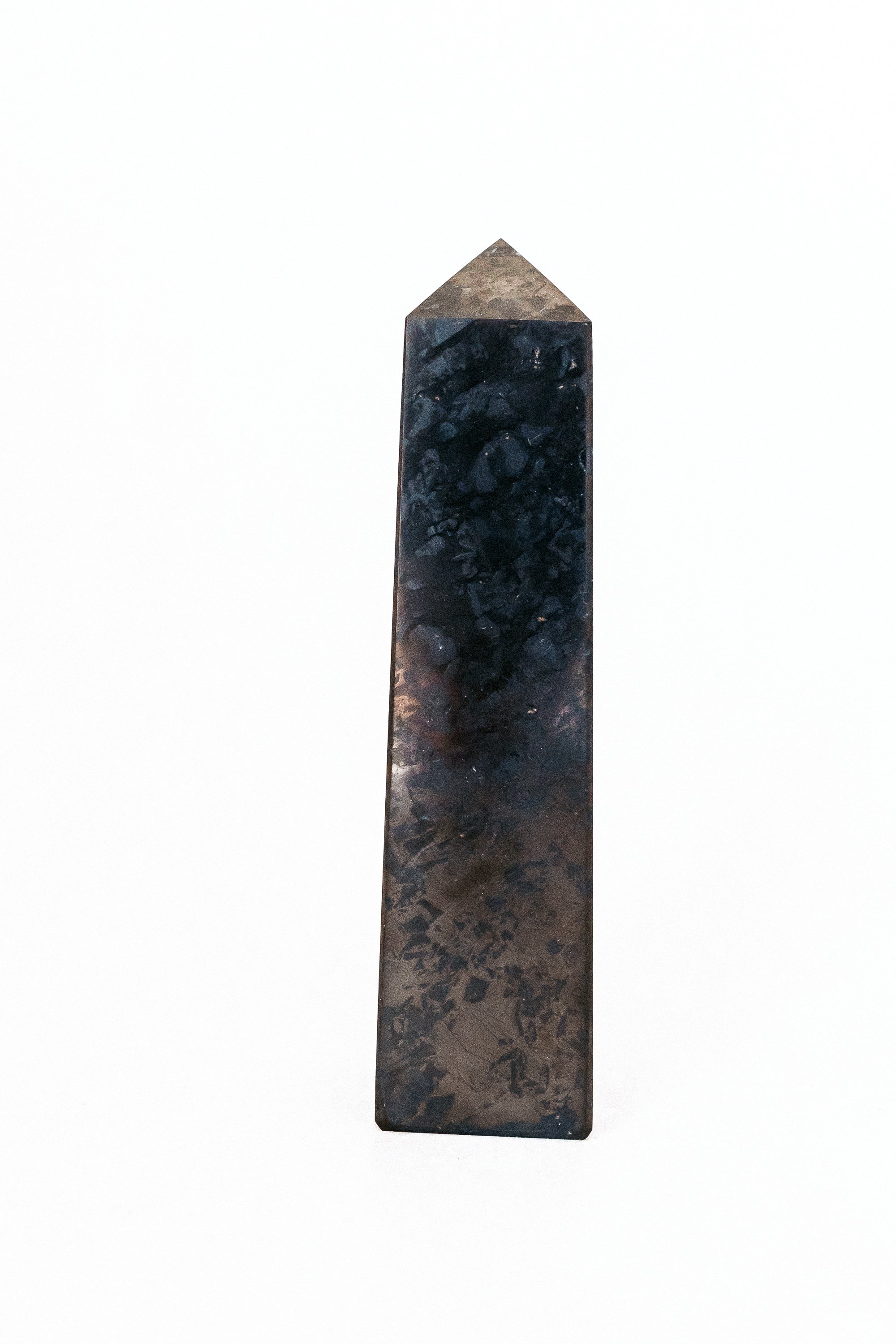 Shungite Crystal Point #1 | The Stone of Deep Protection
