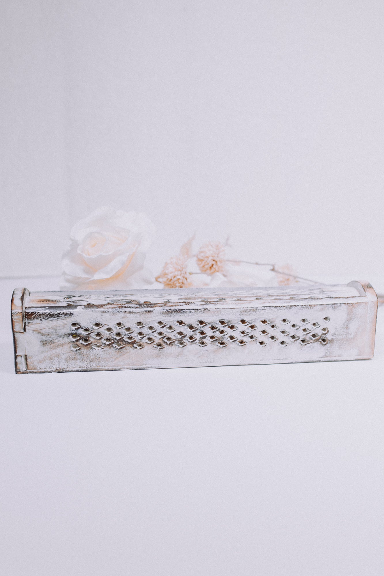 Whitewash Incense Holder