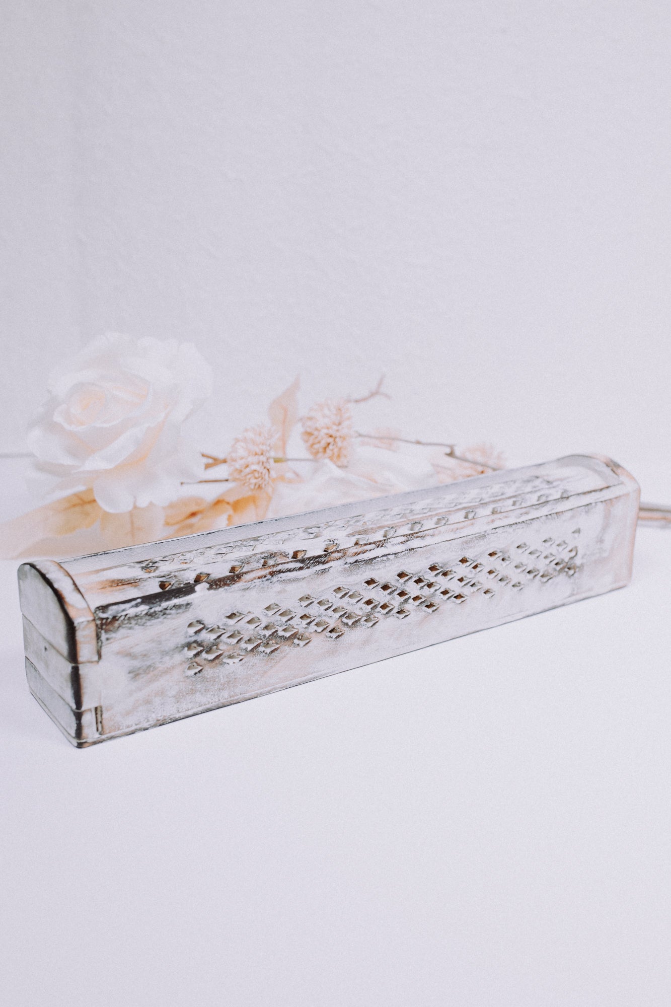 Whitewash Incense Holder