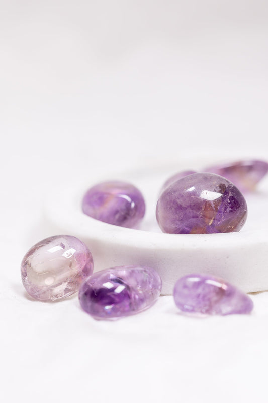 Ametrine Crystal Tumble Stone - Knight Inspired