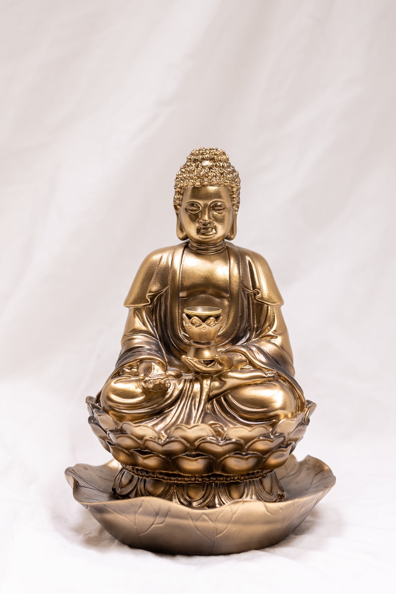 Buddha Backflow Incense Burner - Knight Inspired