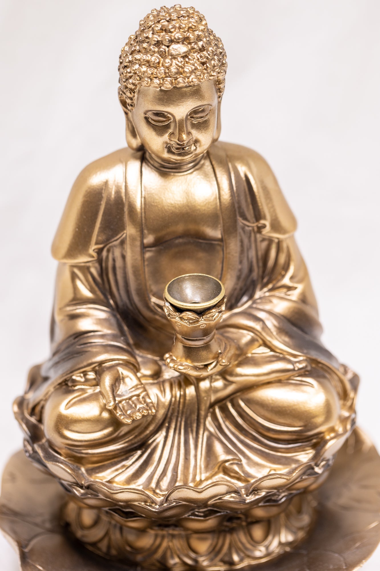 Buddha Backflow Incense Burner - Knight Inspired