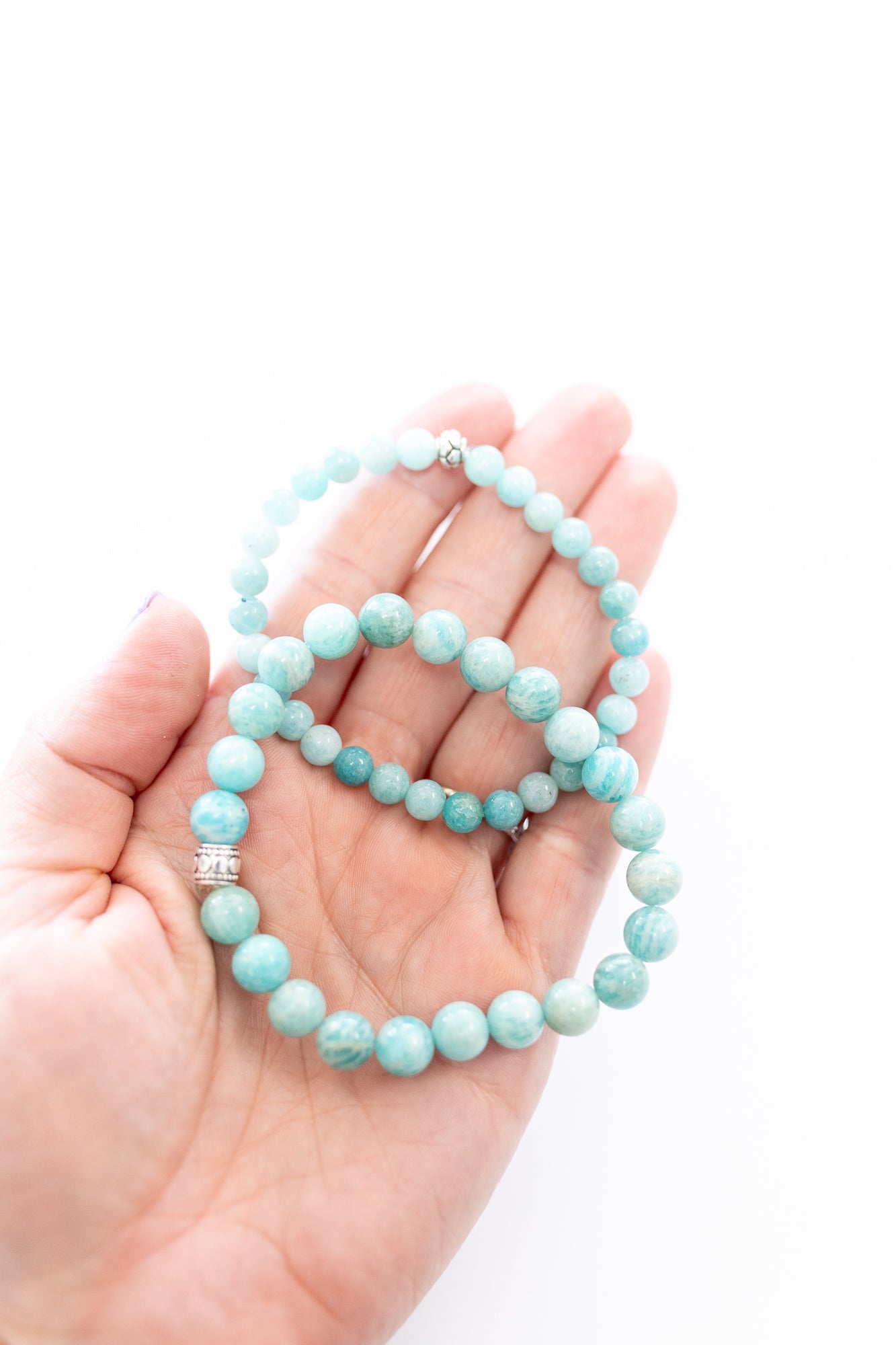 Crystal Bracelet: Amazonite - Knight Inspired