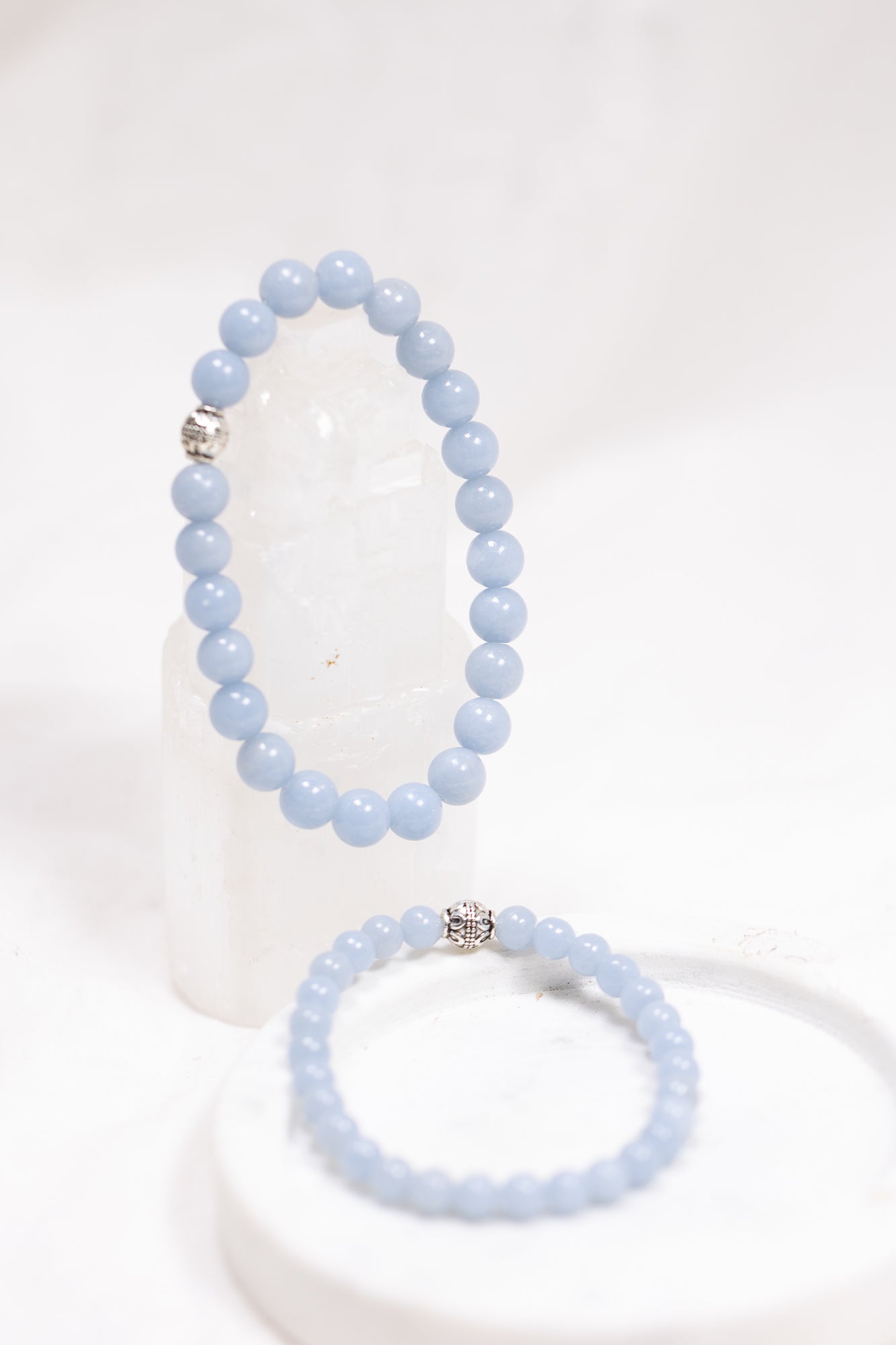 Crystal Bracelet: Angelite - Knight Inspired