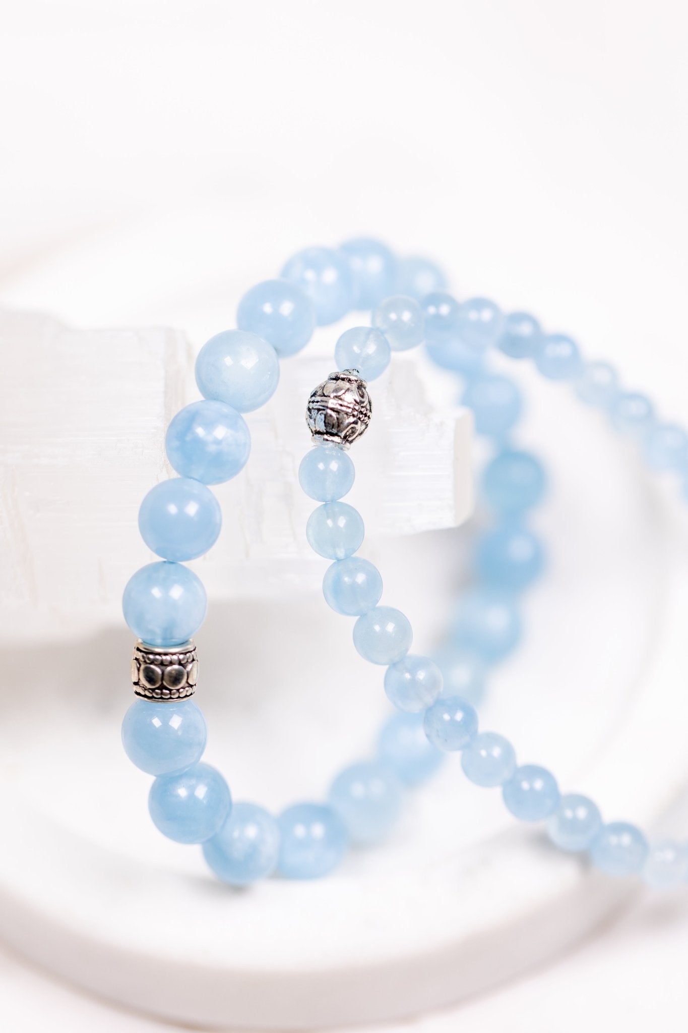 Crystal Bracelet: Aquamarine - Knight Inspired