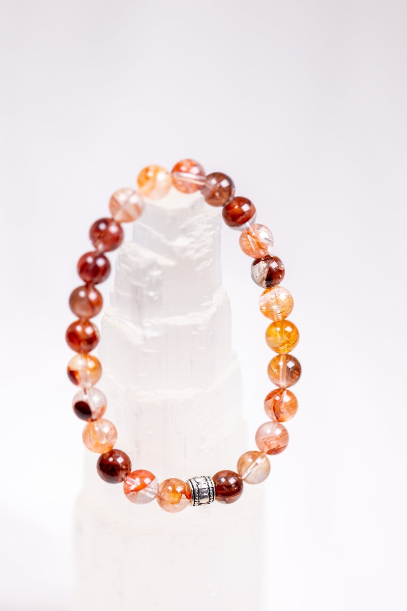 Crystal Bracelet: Fire Quartz - Knight Inspired