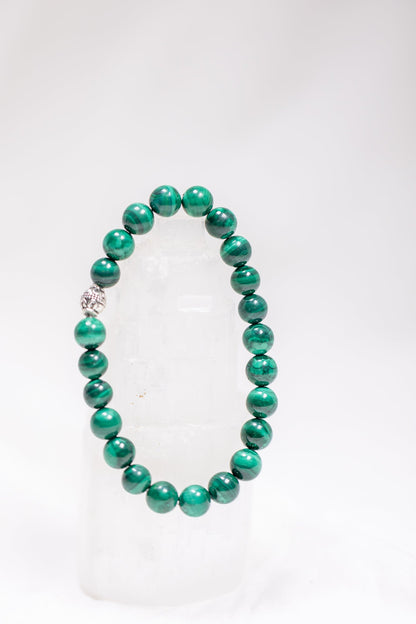 Crystal Bracelet: Malachite - Knight Inspired