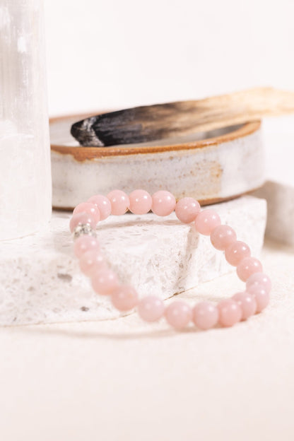 Crystal Bracelet: Pink Opal - Knight Inspired