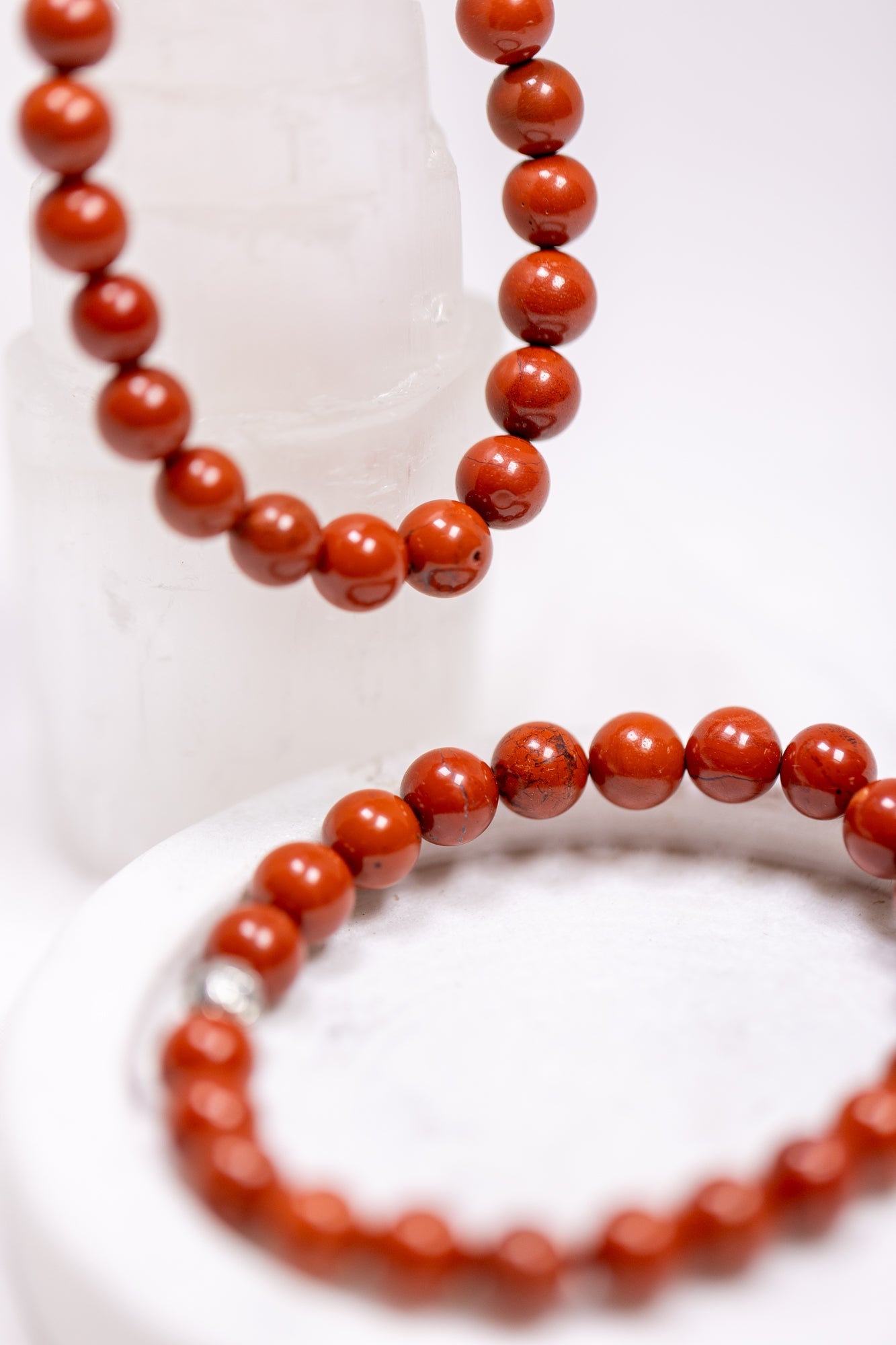 Crystal Bracelet: Red Jasper - Knight Inspired