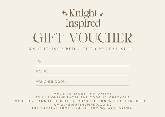 Gift Voucher - Knight Inspired