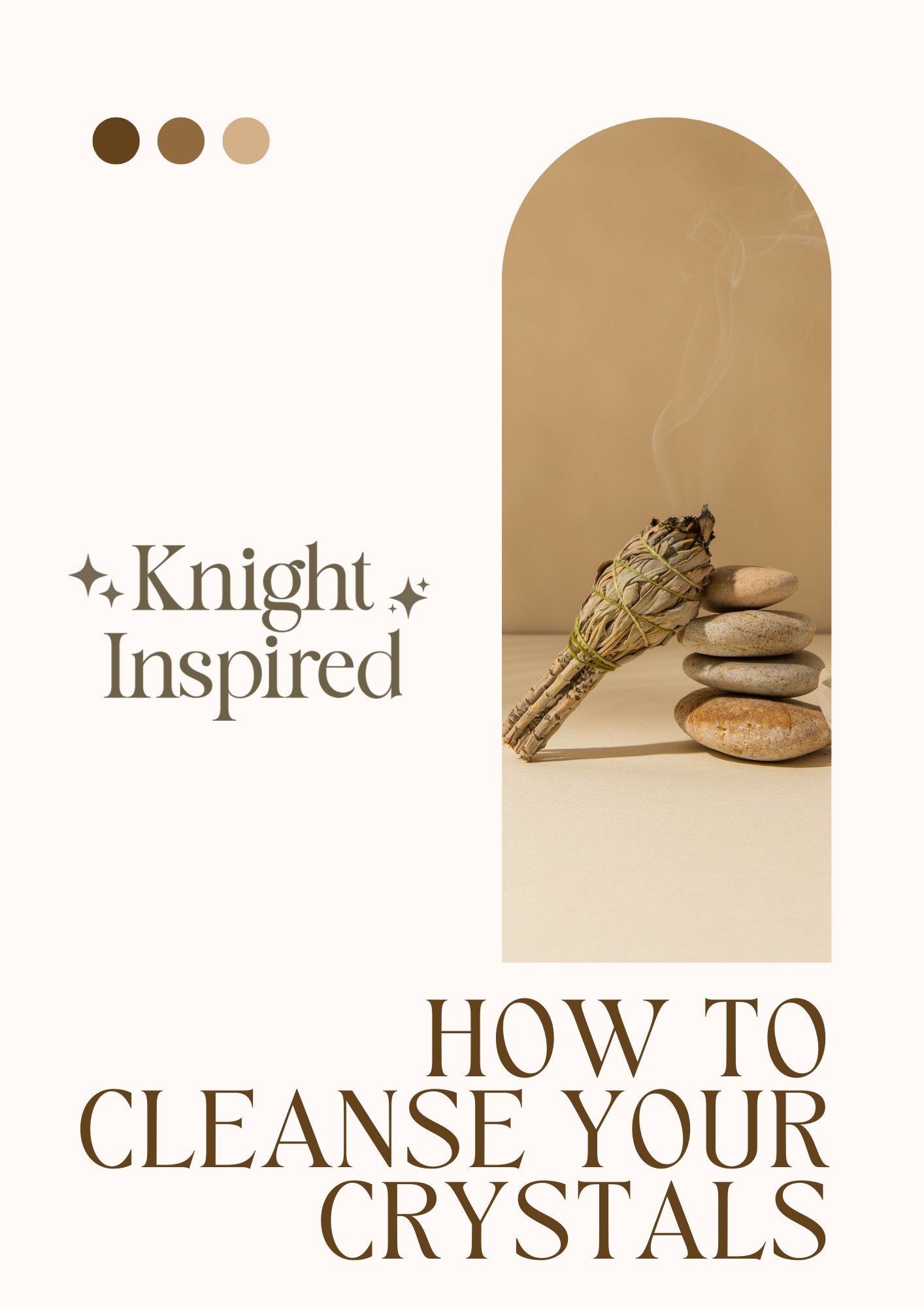 How to Cleanse Your Crystals - FREE DIGITAL PDF DOWNLOAD - Knight Inspired